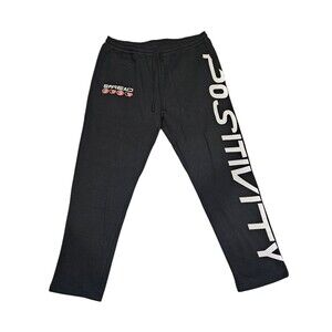 Dolan Twins DT Sweat Pants Spread Positivity Black Unisex Large YouTube Merch